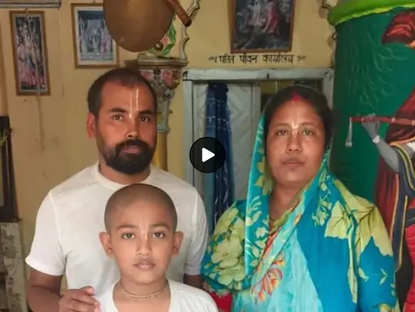 ভারতে বিহারের মন্দিরে সন্তানসহ বাংলাদেশি দম্পতি আটক