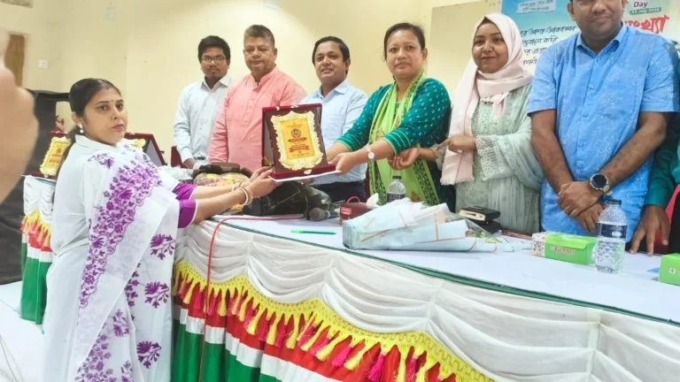 শ্রেষ্ঠ পরিবার কল্যাণ সহকারী কাশিয়াইশ ইউনিয়নের মিতা দে