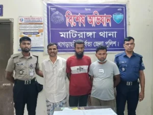মাটিরাঙ্গায় ১১৭ পিস ইয়াবাসহ আওয়ামী লীগ নেতা আটক