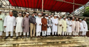 লংমার্চের প্রস্তুতি পরিদর্শনে লালদিঘী ময়দানে ১১ দলীয় ঐক্যের নেতৃবৃন্দ