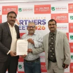 মেডিএইডার ও ভারতের এসআরএম প্রাইম হাসপাতালের সমঝোতা চুক্তি স্বাক্ষর