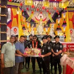 শারদীয় দুর্গাপূজা উপলক্ষে পতেঙ্গায় এসআরবি-৭-এর নিরাপত্তা জোরদার
