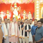ইপিজেডে বিভিন্ন দুর্গোৎসব মণ্ডপ পরিদর্শনে ইসরাফিল খসরু
